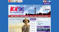 Desktop Screenshot of kx96.fm
