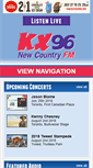 Mobile Screenshot of kx96.fm
